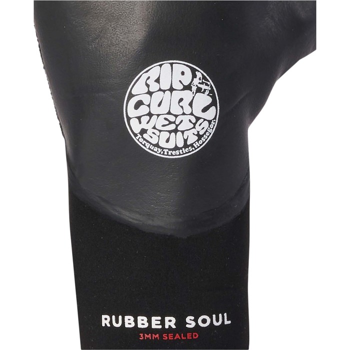 2024 Rip Curl Rubber Soul 3mm Handschuh 120MSA - Schwarz